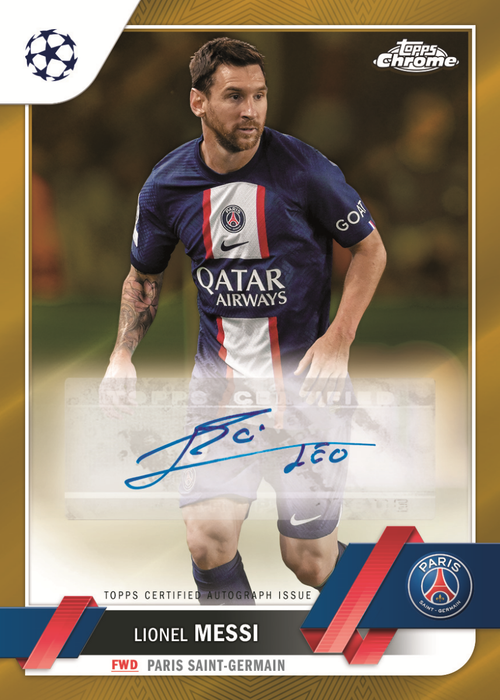 Topps Chrome UEFA Club Competitions 2022/23 - Lite Booster