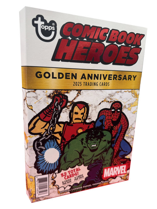 Topps Marvel Comic Book Heroes 1975 Golden Anniversary 2025 - Hobby Box