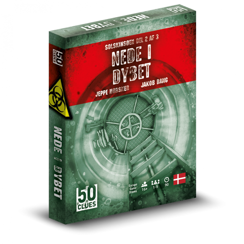 (Solbleget) 50 Clues: Solskinsøen del 2 - Nede i Dybet (Dansk)