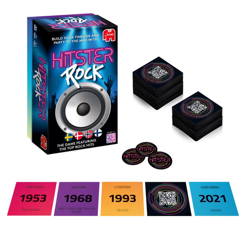 Hitster Rock - the Music Card Game (Nordic)