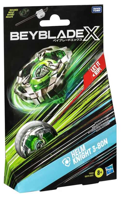 Beyblade X - Helm Knight 3-80N Defense Type