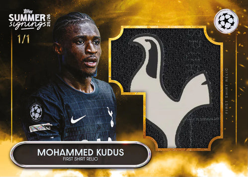 Topps UEFA Summer Signings 2025