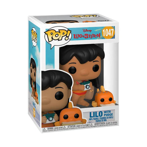 Funko POP! -  Disney Lilo & Stitch - Lilo w/Pudge #1047