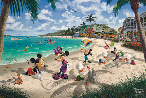Thomas Kinkade: Disney - Mickey & Minnie in Florida - 200 (Puslespil)