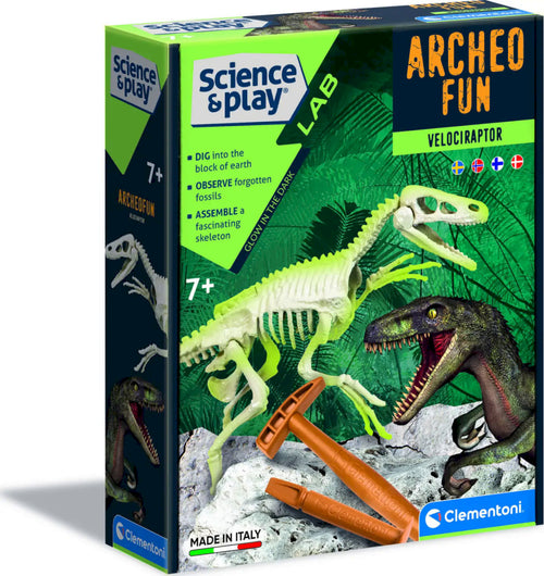 Science and Play - Archeo Fun Velociraptor