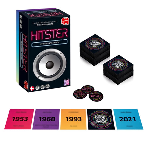 Hitster - the Music Card Game (Dansk)
