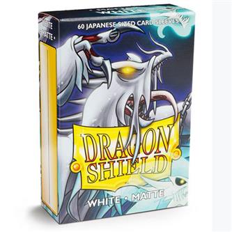 Dragon Shield: Matte Japanese Sleeves - White (60)