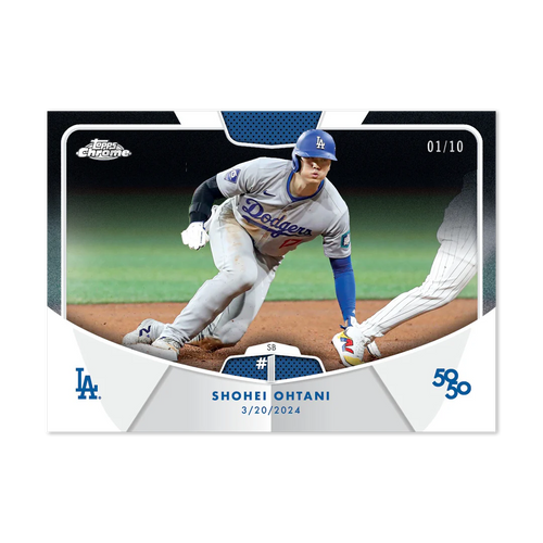 Topps Shohei Ohtani 50/50 Baseball 2024 - 10-Pack Box