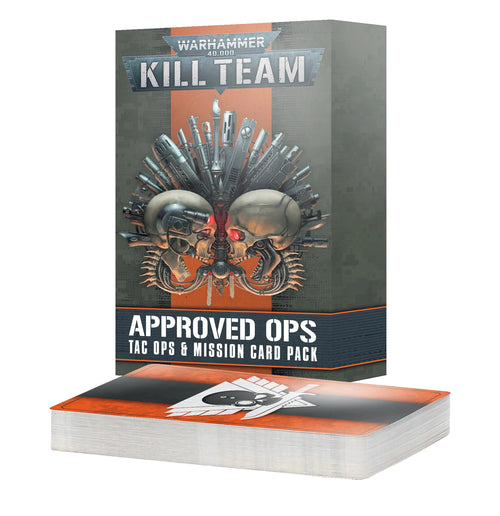 Kill Team: Approved Ops – Tac Ops & Mission Card Pack (Eng)