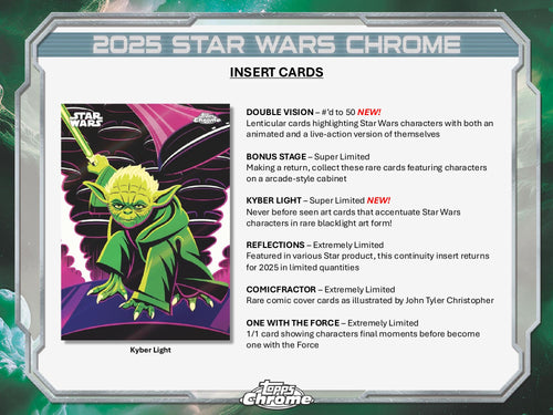 Topps Chrome Star Wars 2025 - Value Box