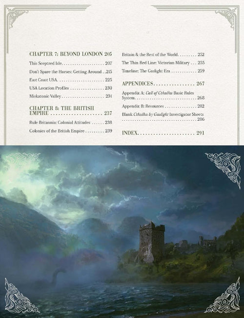 Call of Cthulhu RPG: Cthulhu by Gaslight - Investigator's Guide (Eng)