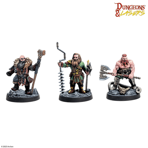 Dungeons & Lasers: Dwarven Miners