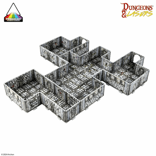 Dungeons & Lasers: Fantasy Dungeon (Pre-Painted)