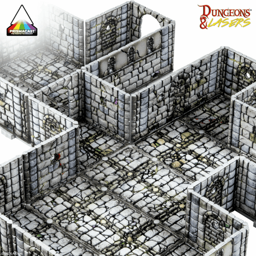 Dungeons & Lasers: Fantasy Dungeon (Pre-Painted)