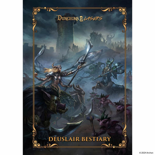Dungeons & Lasers: The World of Deuslair - Bestiary Book (Eng)
