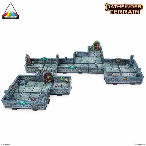 Dungeons & Lasers: Pathfinder Terrain: Abomination Vaults (Pre-Painted)