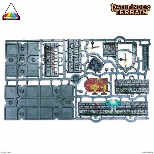 Dungeons & Lasers: Pathfinder Terrain: Abomination Vaults (Pre-Painted)