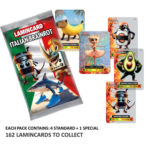 Lamincard Italian Brainrot - Booster Pack