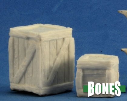 Reaper Bones - Large Crate + Small Crate