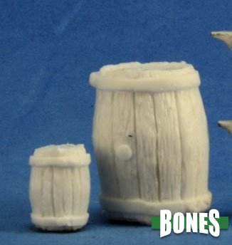 Reaper Bones - Large Barrel + Small Barrel