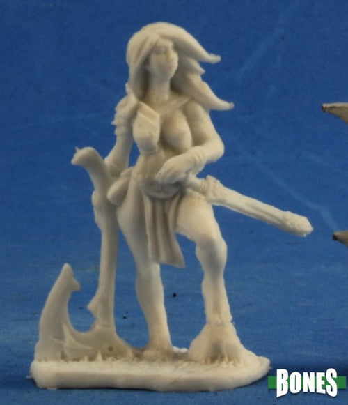 Reaper Bones: Tyrea Bronzelocks Barbarian