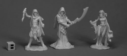 Reaper Bones: Cultists (3 Stk)