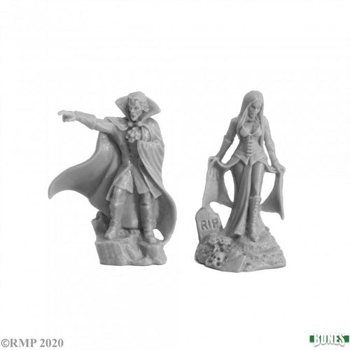 Reaper Bones - Vampire Bloodlords (2 Stk)