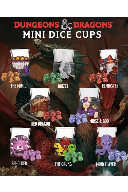 Sirius Dice - Dungeons & Dragons Mini Dice Cups