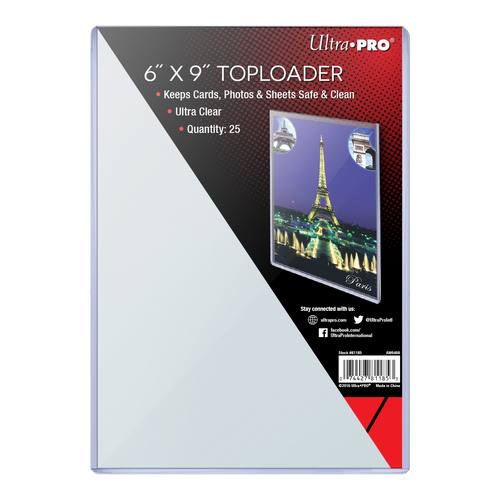 Ultra PRO 6" X 9" Toploader (25)