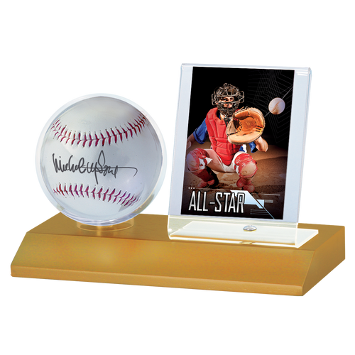 Ultra PRO Baseball & Card Light Wood Holder
