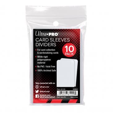 Ultra PRO Semi-Rigid Card Divider White (12)