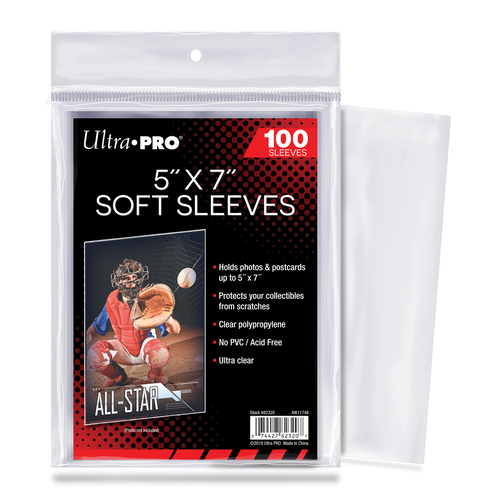 Ultra PRO 5" X 7" Sleeves (100)