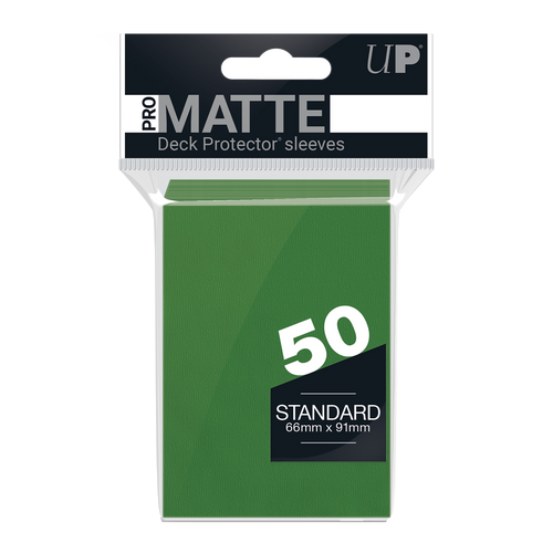 Ultra PRO PRO-Matte Standard Deck Protector sleeves - Green (50)
