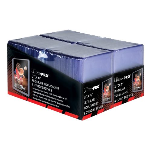 Ultra PRO 3" X 4" Regular Toploaders & Penny Sleeves (200)