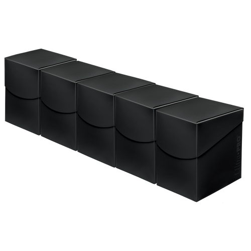 Ultra PRO Eclipse PRO 100+ Deck Box Bundle (5-pack) - Jet Black