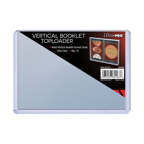Ultra PRO Vertical Booklet Toploader (10)