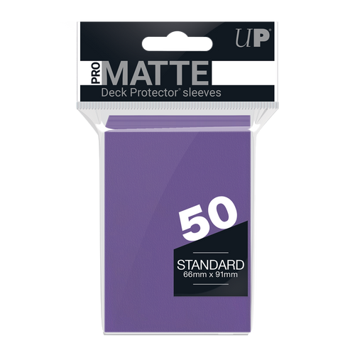 Ultra PRO PRO-Matte Standard Deck Protector sleeves - Purple (50)