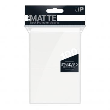 Ultra PRO PRO-Matte Standard Deck Protector sleeves - White (100)