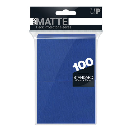 Ultra PRO PRO-Matte Standard Deck Protector sleeves - Blue (100)