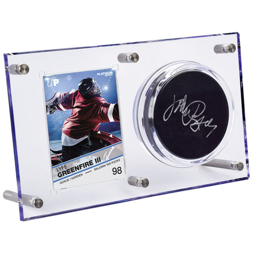 Ultra PRO Clear Puck & Card Flip Display 120pt