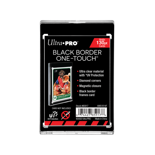 Ultra PRO 130PT Black Border UV ONE-TOUCH Magnetic Holder