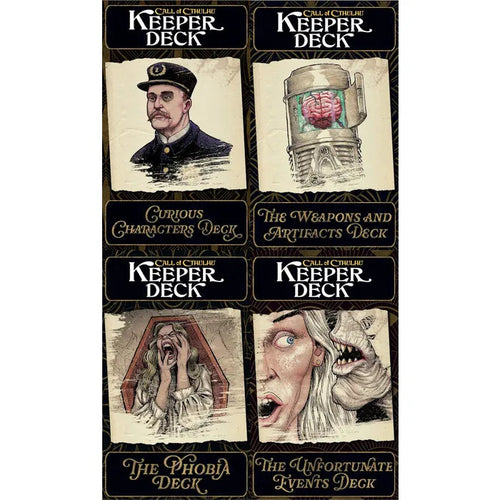Call of Cthulhu RPG: Keeper Decks 2nd (Eng)