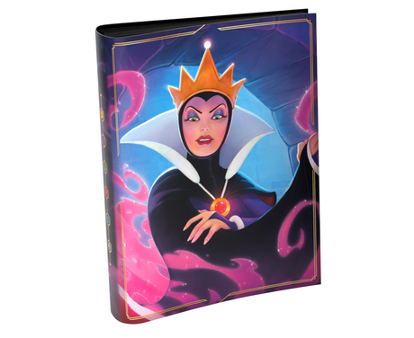 Disney Lorcana Tilbehør: Lorebook The Evil Queen 4-Pocket Card Binder