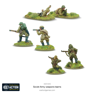 Bolt Action: Soviet Army Weapons Teams (Eng)