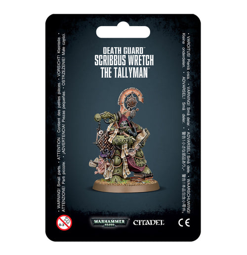 Warhammer 40k: Death Guard - Scribbus Wretch The Tallyman
