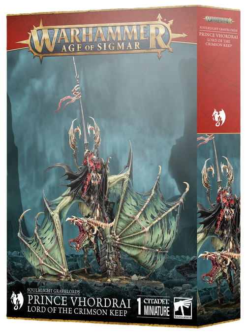 Age of Sigmar: Soulblight Gravelords - Prince Vhordrai, Lord of the Crimson Keep