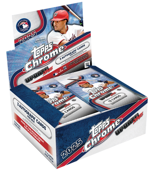 Topps Chrome Updates Baseball 2025 - Jumbo Box