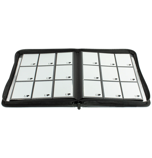 Ultra PRO 9-Pocket Zippered PRO-Binder - Silver