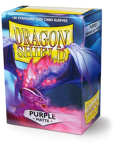 Dragon Shield: Matte Sleeves (100) - Purple