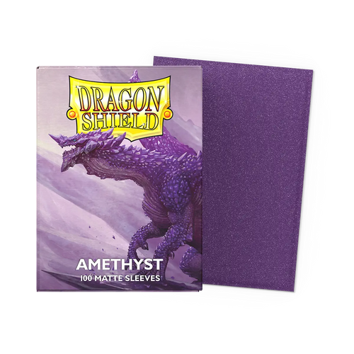 Dragon Shield: Standard Matte Sleeves (100) - Amathyst
